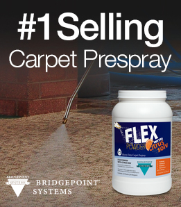BridgePoint Systems Carpet Cleaning Prespray Flex Powder W Citrus Solv 6 5 Lbs